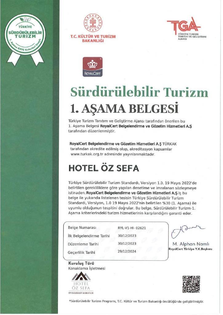 Hotel Özsefa Isztambul Kültér fotó